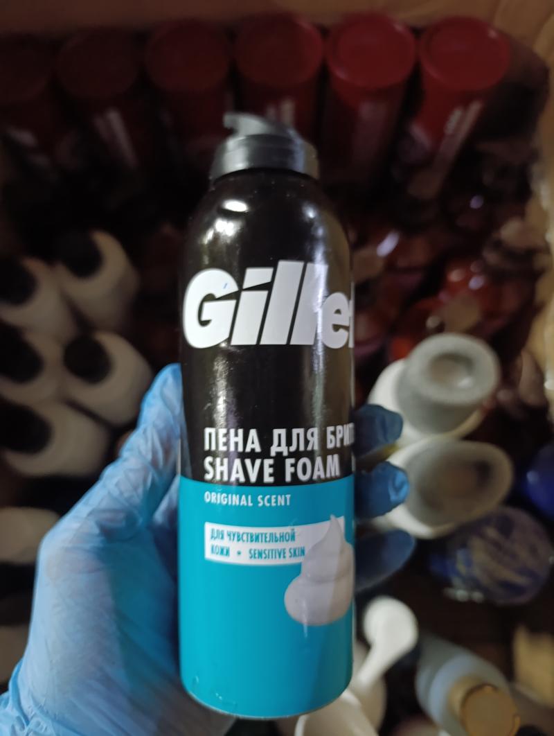 Gillette пена для бритья